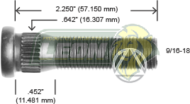 BIRLO RUEDA G.M. CMTA. MINIBUS 71-96, DINA 90-96 D/R R.D.