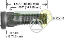 BIRLO RUEDA CHRYSLER LeBARON, N. YORKER, PHANTOM, K 85-95, NEON, SHADOW, SPIRIT 89-96 R.D.