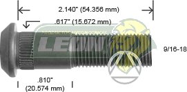 BIRLO RUEDA FORD CTA. F-350 67-77, CTA. F-400 70-89 R.D. (L)