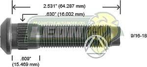 BIRLO RUEDA FORD CTA. F-350 92-97 R.D.