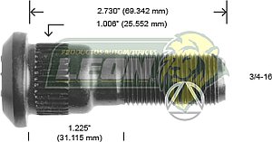 BIRLO RUEDA SERVICIO EXTRAPESADO AUTOCAR, KENWORTH, RAMIREZ R.D. (R)