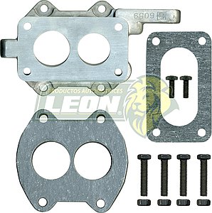 BASE CARB. DART-K M.135 2.2L., 2.5L. 82-88 (SIN TUBO DE VACIO)