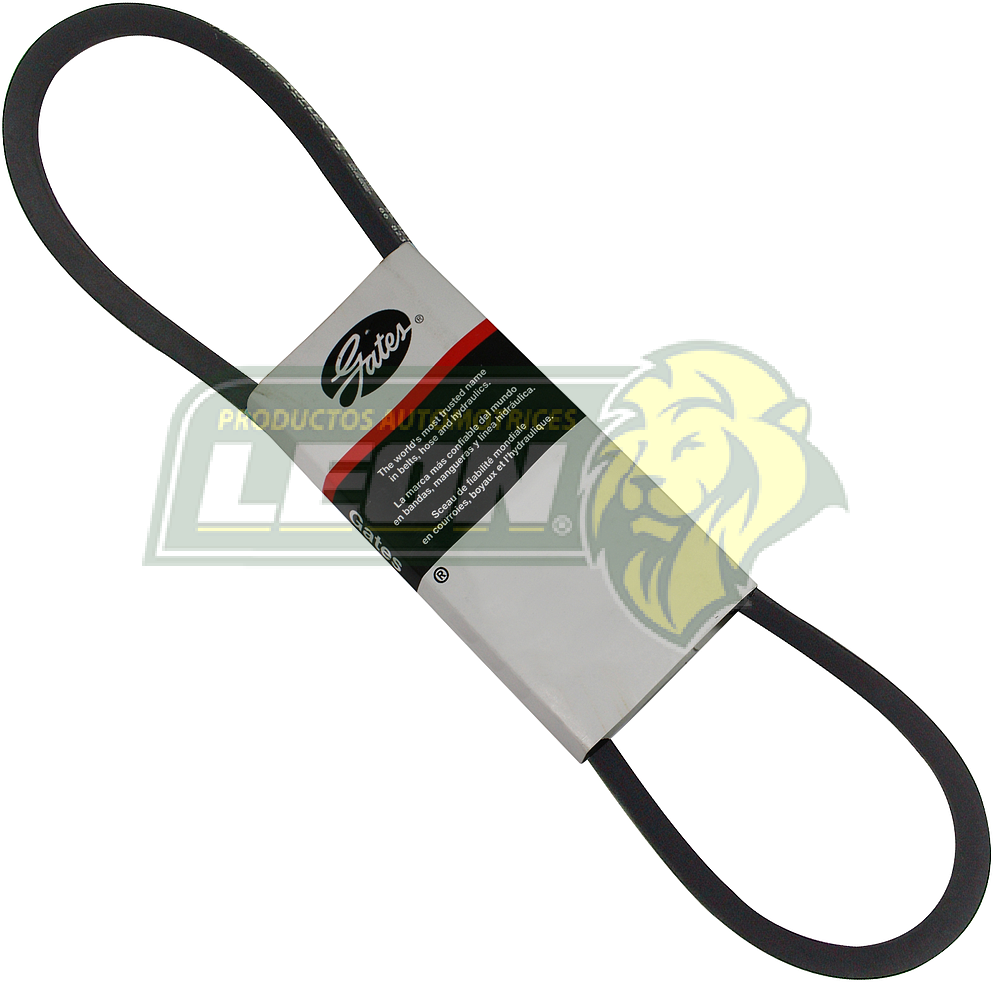 BANDA LISA 10.5x938 mm NISSAN ALT. CHASIS 2.4L 98-01, ALT. ESTAQUITAS 2.4L 98-08, PK-UP 98-07, DOBLE CABINA 98-01, CHASIS 98-01, ALT. KING CAB 98-01, NP300 08-15 (6366L LAMINADA)