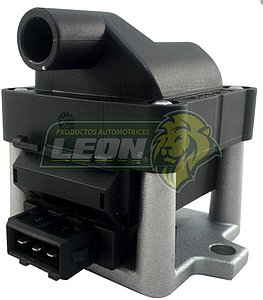 BOBINA ENC. VW 1600i 93-04, COMBI 1.8L 92-01, GOLF 1.8, 1.9, 2.0L 89-01, JETTA 1.8, 1.9, 2.0, 2.8L 84-19, DERBY 1.8L 95-09, CABRIO 2.0L 95-02, CABRIOLET 1.8L 91-93, EUROVAN  2.5, 2.8L 92-04, FOX 1.8L 91-93, PASSAT  2.0L 95-96, TRASNPORTER 2.5L 92-93 “CUADRADA”