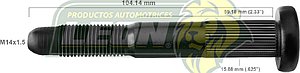 BIRLO RUEDA G.M. C-3500, DOBLE RODADO 02-04