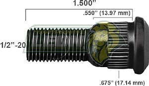BIRLO RUEDA CHRYSLER RAM VAM 96-00 1500, 2500 R.T.