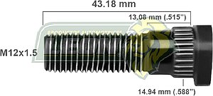 BIRLO RUEDA CHRYSLER GRAN CARAVAN 84-85 R.D. U.S.A. TRACKER 87-97 CORTO