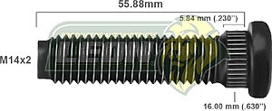 BIRLO RUEDA FORD LOBO F-250 4X4, HARLEY DAVIDSON 00-03