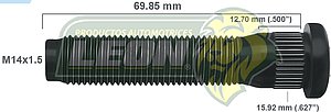 BIRLO RUEDA FORD F-350, F-450, F-650, TRITON 03-05 R.D.