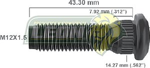 BIRLO RUEDA TOYOTA 4RUNNER 06-13 R.D Y R.T, HIACE 05-20 R.D Y R.T, COROLLA 97-19 R.D Y R.T, RAV4 04-19 R.D Y R.T, SIENNA 07-19 R.D Y R.T, YARIS 07-19 R.D Y R.T. 12x1.50x43.30 mm