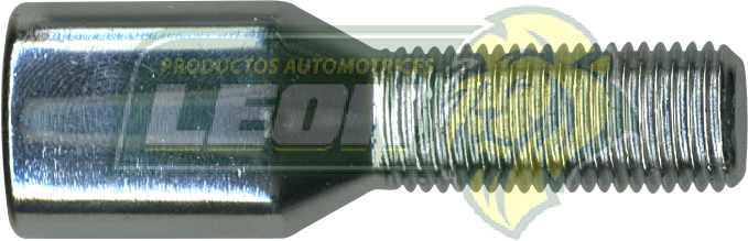 BIRLO RUEDA CROMADO PLACACERO T/SEGURIDAD LLAVE ALLEN 12x1.25 mm