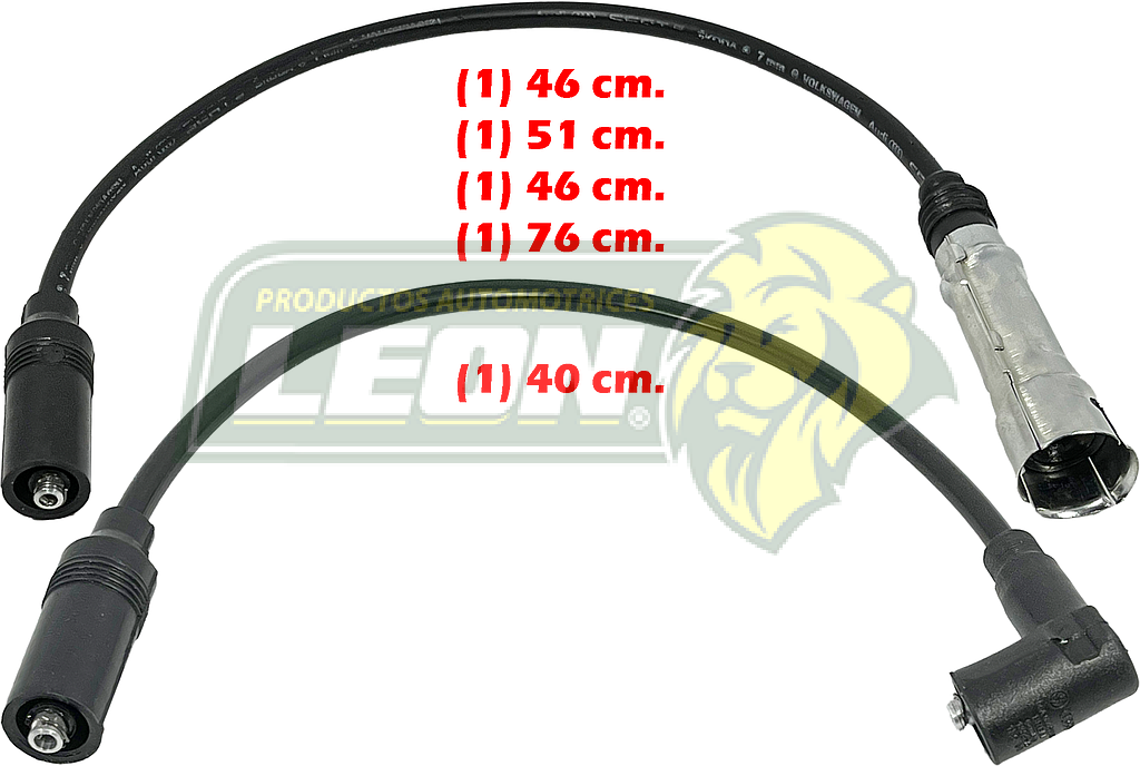JUEGO DE CABLE BUJIA POINTER TODOS 1.8L F.I. E.E. C/B #11