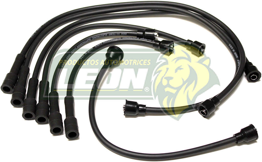 JUEGO DE CABLE BUJIA CHEVELLE, MALIBU, CHEVY NOVA 73-81 CMTAS. C-10, C-15 6 Cil. ENC.CONV. 7 mm (9270)