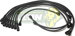 JUEGO DE CABLE BUJIA IMPALA, CAPRICE, MALIBU, RALLY 75-81, C-30 8 Cil. 307, 327, 350 ENC. CONV. CAPUCHON “CODO” (9280)