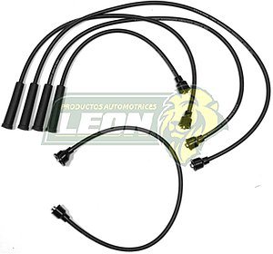 JUEGO DE CABLE BUJIA NISSAN PK-UP 2.4L. 90-93 4Cil. 7mm