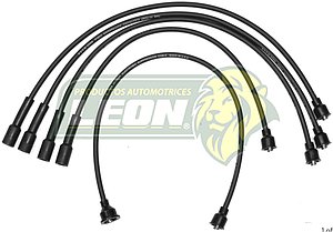 JUEGO DE CABLE BUJIA RENAULT R4, R8, R10, R12, R12T, T, TS, R18 4 Cil. M.1500, 1600