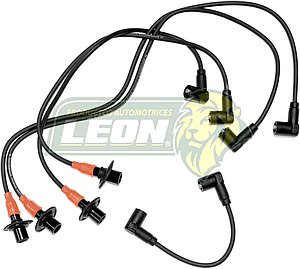 JUEGO DE CABLE BUJIA VW SEDAN, COMBI 1600, ENC. ELECT. BRINCADOR Y CONECTOR “CODO” 7 mm