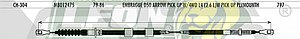 CHICOTE EMBR. D50 ARROW PK-UP W/4WD L4 2.6L, PK-UP PLYMOUTH