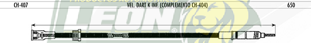 CHICOTE VEL. DART K INF. COMPLEMENTO 404 C