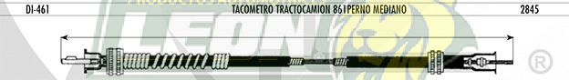 CHICOTE TACOMETRO TRACTOCAMION 861