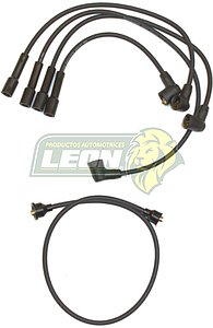 JUEGO DE CABLE BUJIA FORD COURIER CMTAS. 110, 121 72-81 4 Cil.