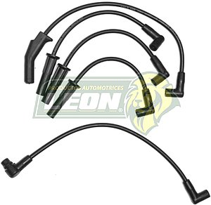 JUEGO DE CABLE BUJIA FORD TOPAZ, GHIA F.I. M.140 4 Cil. 86-94 2.3L 8mm