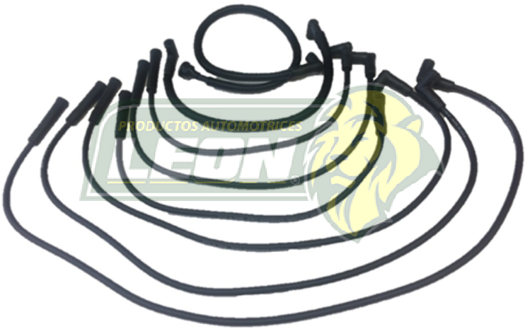 JUEGO DE CABLE BUJIA FORD COUGAR, T. BIRD, FAIRMONT, TAURUS 83-97 M.232 V6 3.8L TODOS (3857)