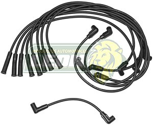 JUEGO DE CABLE BUJIA G.M. PICK-UP, SUBURBAN FUEL INJ. M.350 TBI 5.7L. 8 Cil. 92-95 CAPUCHON “RECTO” 8 mm