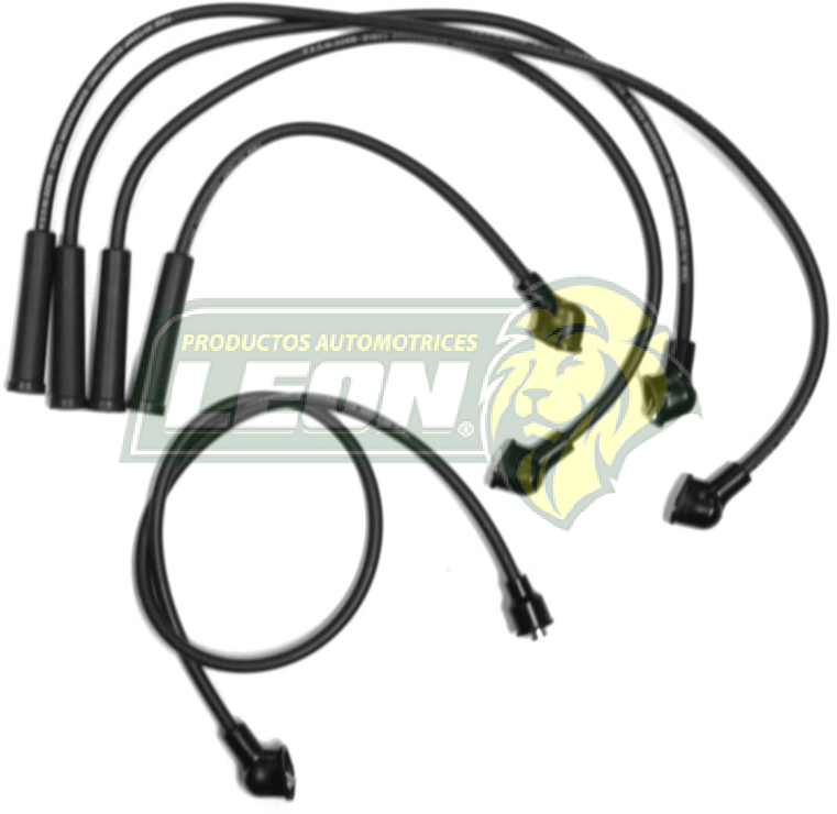 JUEGO DE CABLE BUJIA TOYOTA 20R Y 22R 4 CiL. EPDM