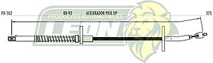 CHICOTE ACEL. FORD PK-UP 88-92 575mm