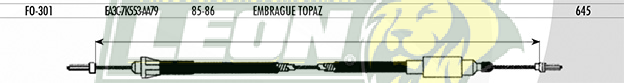 CHICOTE EMBR. TOPAZ 85-86