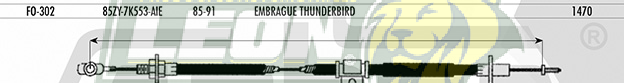 CHICOTE EMBR. THUNDERBIRD 85-90