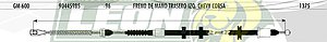 CHICOTE FRENO MANO CHEVY, CORSA (L) TRASERO