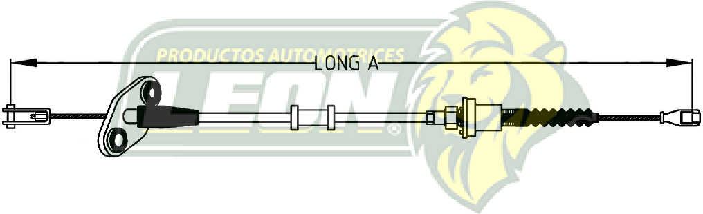 CHICOTE EMBR. HYUNDAI i10 4C. 1.1L 11-14 (823 mm)