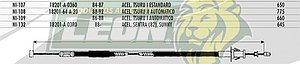 CHICOTE ACEL. TSURU II AUT. 88-92