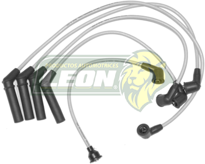 JUEGO DE CABLE BUJIA ATOS BY DODGE 1.0L 12V. 2001Æ