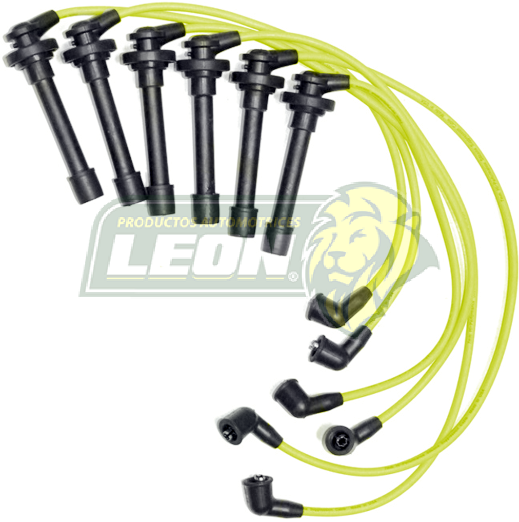 JUEGO DE CABLE BUJIA SOIRIT 2.5L ENC. ELECT. 4 Cil. c/2 BOBINAS 1990Æ