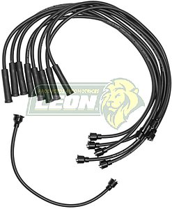 JUEGO DE CABLE BUJIA CHRYSLER DART, LeBARON, RAM CHARGER, S. BEE, MAGNUM, MONACO, CORDOBA, CORONET 76-92 MICROBUS, CAMIONETA D-300, D-600 8 Cil. M.318, 360 ENC. CONV. Y ELECT. 7mm