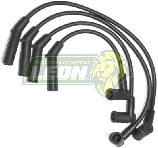 JUEGO DE CABLE BUJIA FORD KA 4 CiL.