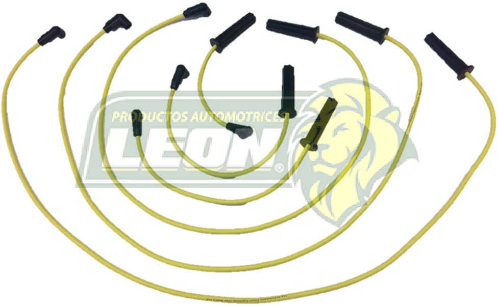 JUEGO DE CABLE BUJIA G.M. CELEBRITY, CUTLASS, CENTURY, CAVALIER Z-24 2a. GENERACION 89-96 V6 2.8, 3.1L