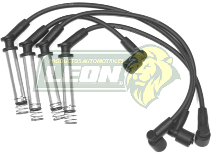 JUEGO DE CABLE BUJIA G.M. CHEVY, MONZA 4 Cil. 95Æ 7mm