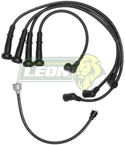 JUEGO DE CABLE BUJIA NISSAN HIKARI, SAMURAI, TSURU I, II “E” 1500, 1600 CONV. EPS 7mm