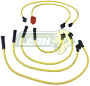 JUEGO DE CABLE BUJIA TOYOTA AUTO Y CMTA. 20R, 22R C/CABLE DE BOBINA LGO. 4 Cil. 7mm