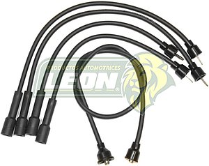 JUEGO DE CABLE BUJIA SHADOW, SPIRIT, PHANTOM, N. YORKER, K, MAGNUM 82-94 4 Cil. 2.2, 2.5L 8 mm