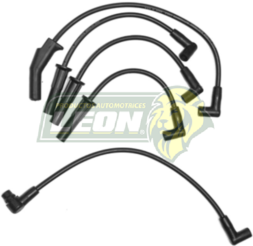 JUEGO DE CABLE BUJIA FORD TOPAZ, GHIA F.I. M.140 4 Cil. 86-94 2.3L