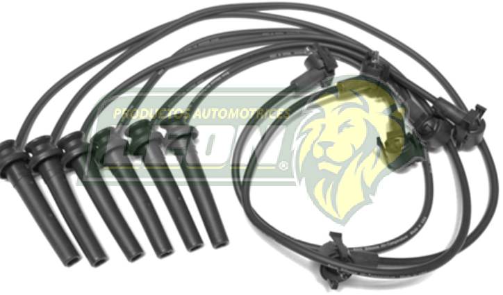 JUEGO DE CABLE BUJIA FORD CONTOUR Y MERCURY MYSTIQUE V6, 2.5L. M.153 8mm