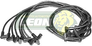 JUEGO DE CABLE BUJIA G.M. CMTAS. Y CAMION V8 M.350 87-91, C10, C15, C30, C-60 LARGO “CODO”
