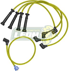 JUEGO DE CABLE BUJIA NISSAN TSURU III 92Æ EXCEPTO 16V 4 Cil. F.I. ENC. ELECTRONICO 8mm
