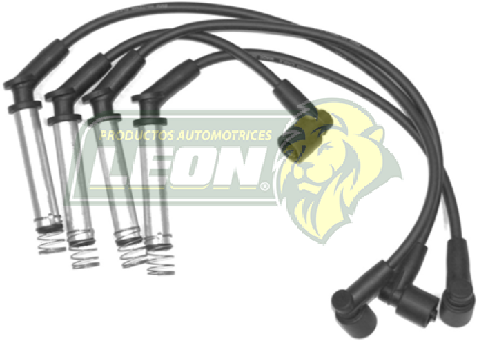 JUEGO DE CABLE BUJIA G.M. CHEVY 4 Cil SILICON