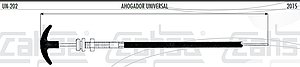 CHICOTE COFRE UNIVERSAL “T” 2.265 m